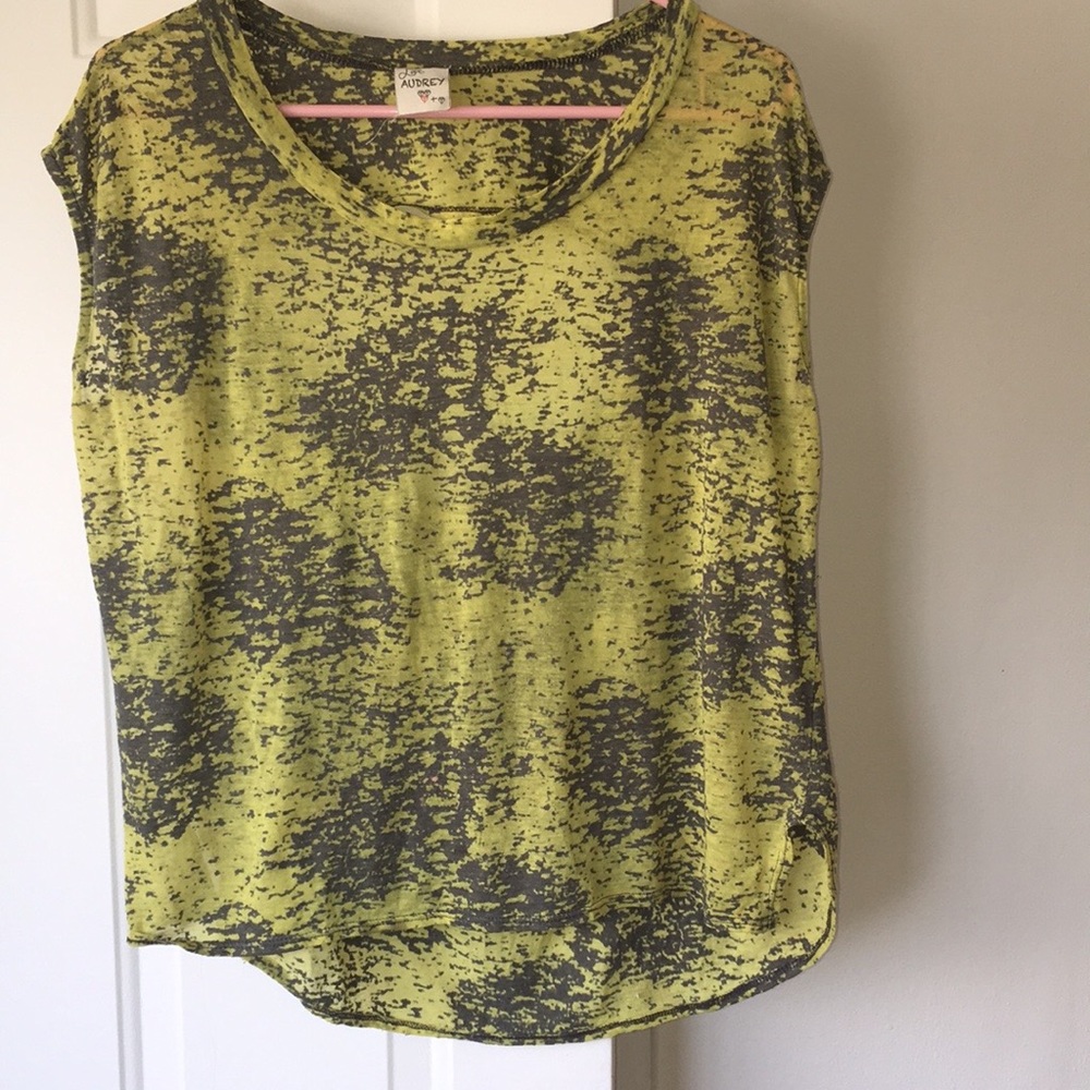 Anthropologie Audrey 3 + 1 flowy muscle tank